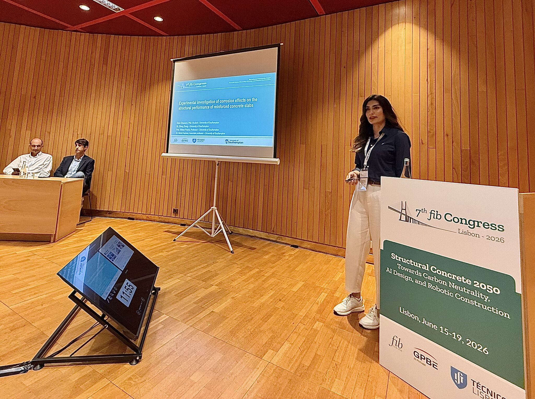 7th fib Congress: Corrosion Effects on Reinforced Concrete Slabs