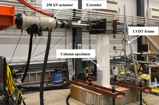 Static/dynamic characterisation and seismic evaluation of nonuniformly corroded bridge columns
